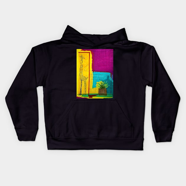 SETTLEMENT Kids Hoodie by Basquiat